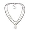 Collier Acier Inoxydable - Bleu Turquoise