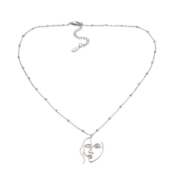 Collier Acier Inoxydable - Bleu Turquoise