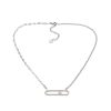 Collier Acier Inoxydable - Bleu Turquoise