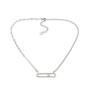 Collier Acier Inoxydable - Bleu Turquoise