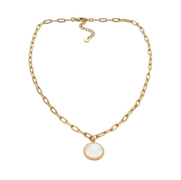 Collier Acier Inoxydable - Bleu Turquoise