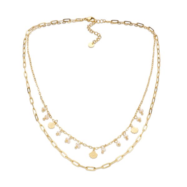 Collier Acier Inoxydable - Bleu Turquoise